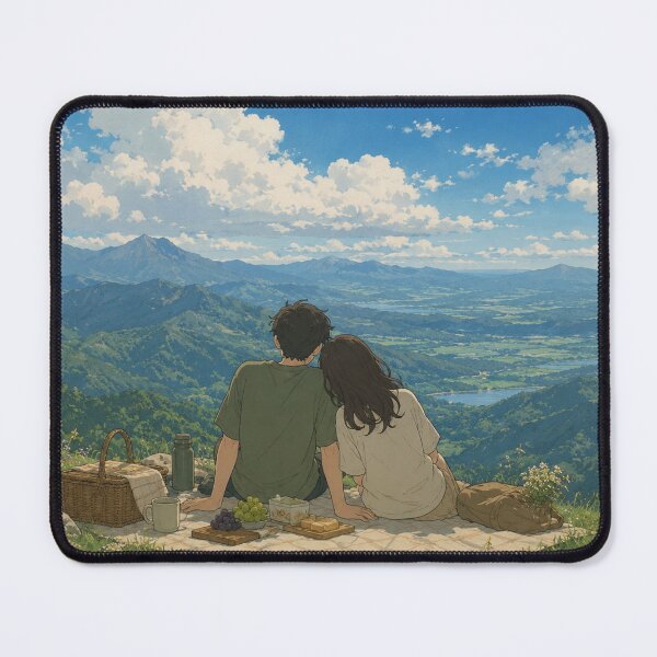 Item preview, Couple picnic date with a wonderful view designed and sold by RCty.