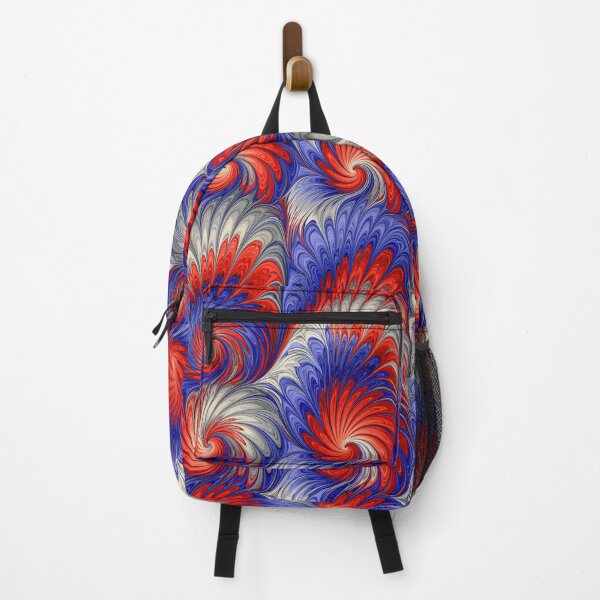 Item preview, Concentric Circle Marbled Flow in Red and Blue designed and sold by Piotrek0001.