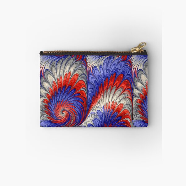 Item preview, Concentric Circle Marbled Flow in Red and Blue designed and sold by Piotrek0001.