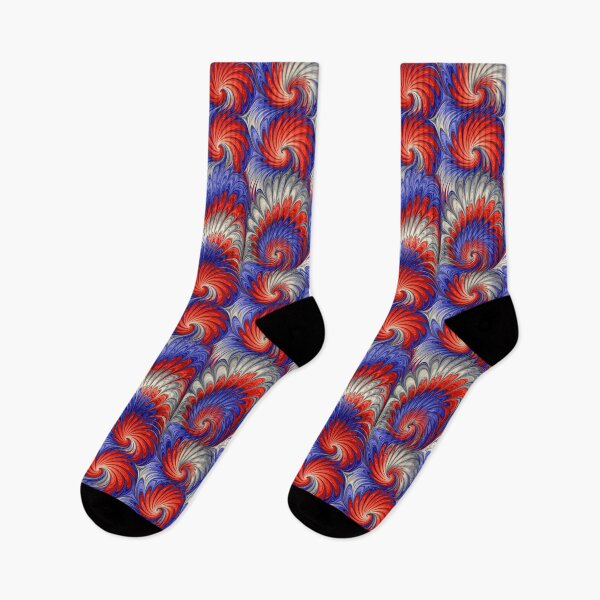 Item preview, Concentric Circle Marbled Flow in Red and Blue designed and sold by Piotrek0001.