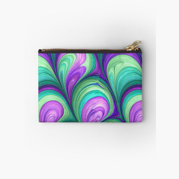 Item preview, Purple and Teal Heart Swirl Marbled Design designed and sold by Piotrek0001.