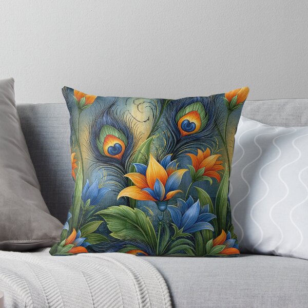 Item preview, Ornate Peacock Eye Marbling Texture Art designed and sold by Piotrek0001.