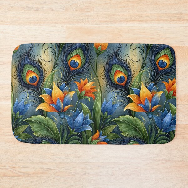Item preview, Ornate Peacock Eye Marbling Texture Art designed and sold by Piotrek0001.