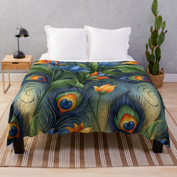 Item preview, Ornate Peacock Eye Marbling Texture Art designed and sold by Piotrek0001.
