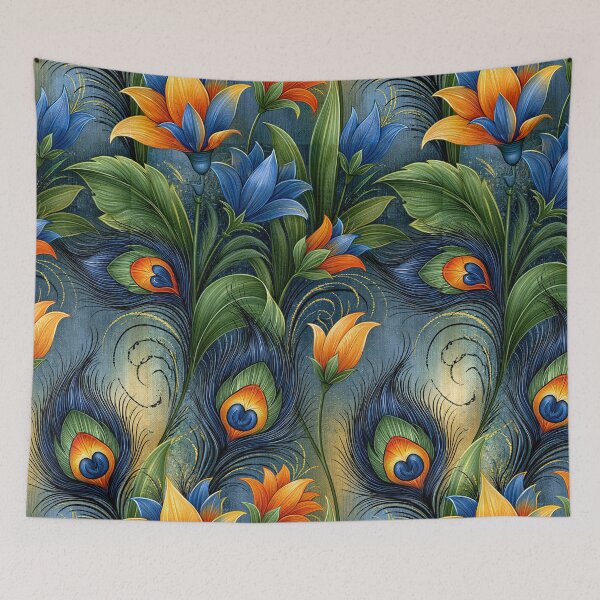 Item preview, Ornate Peacock Eye Marbling Texture Art designed and sold by Piotrek0001.