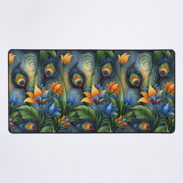 Item preview, Ornate Peacock Eye Marbling Texture Art designed and sold by Piotrek0001.
