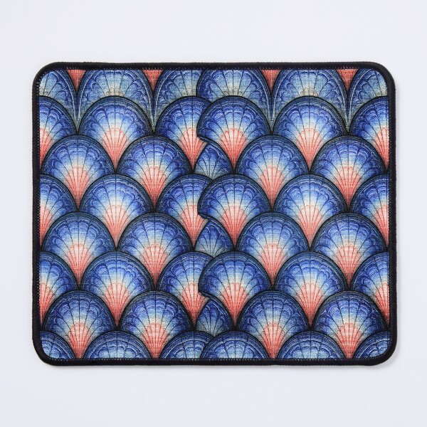 Item preview, Scalloped Scale Marbling in Deep Indigo designed and sold by Piotrek0001.
