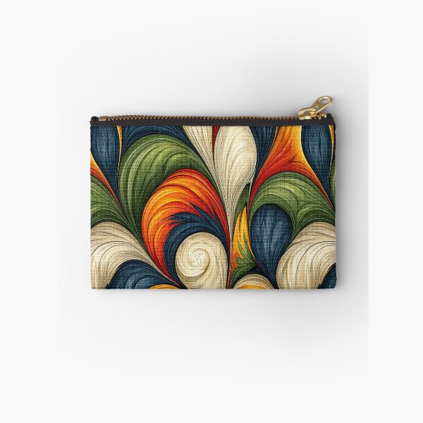 Item preview, Fiery Amber and Teal Feathered Marble Swirls designed and sold by Piotrek0001.