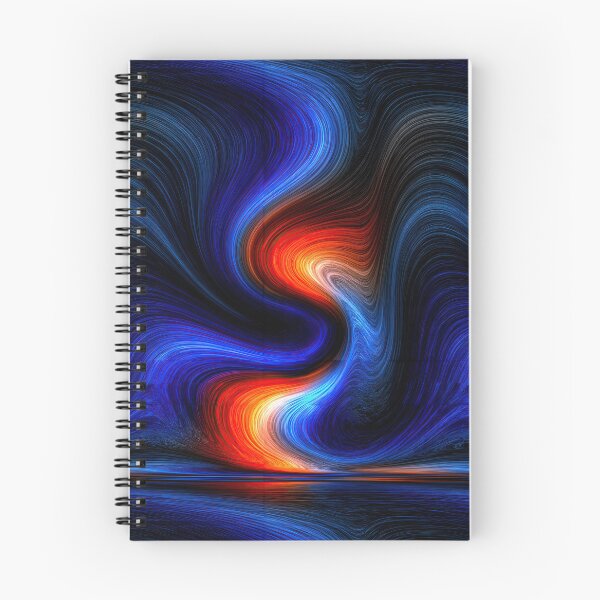 Item preview, Midnight Horizon Fluid Marbled Contrast designed and sold by Piotrek0001.