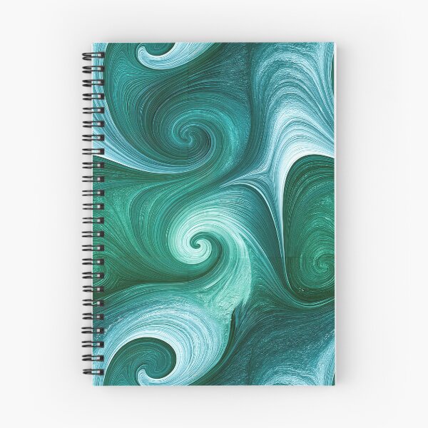 Item preview, Emerald Sea Vortex Fluid Marbling Design designed and sold by Piotrek0001.