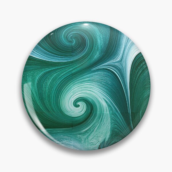 Item preview, Emerald Sea Vortex Fluid Marbling Design designed and sold by Piotrek0001.