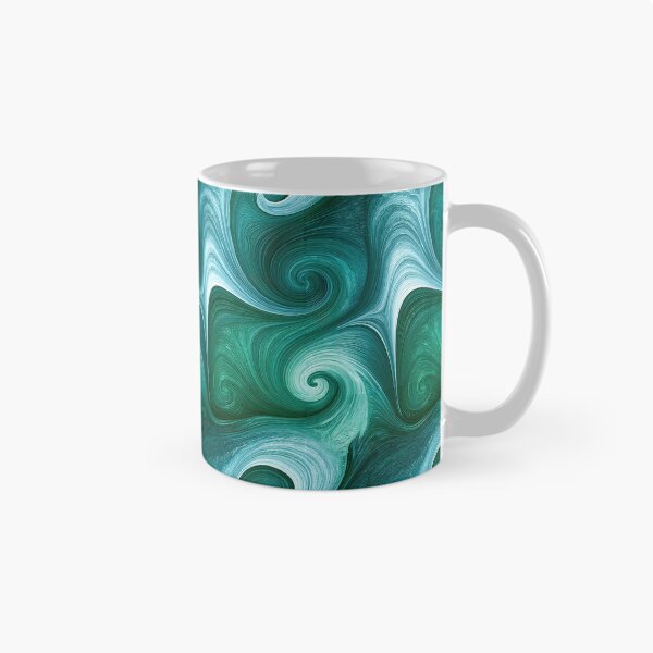 Item preview, Emerald Sea Vortex Fluid Marbling Design designed and sold by Piotrek0001.
