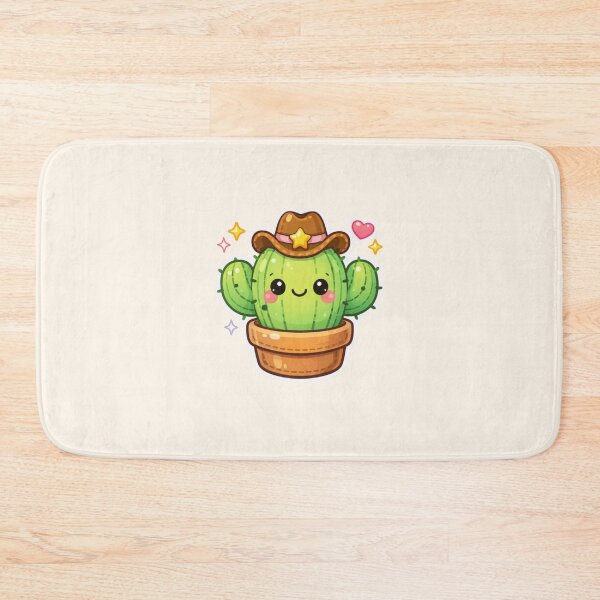 Item preview, Kawaii Cowboy Cactus designed and sold by Cerys-GS.