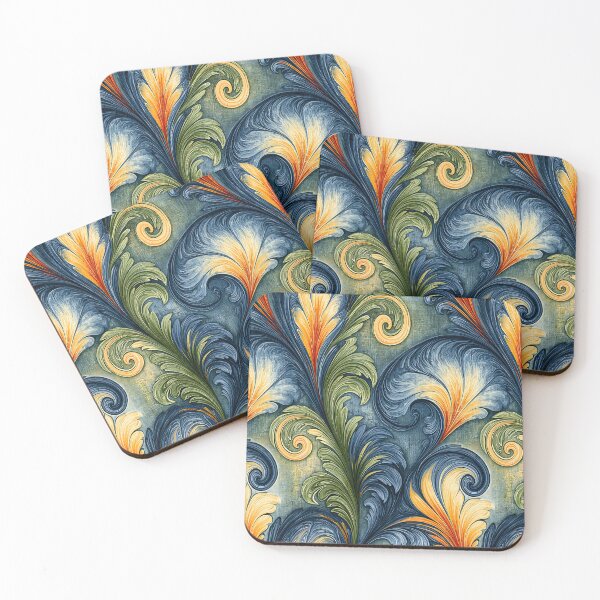 Item preview, Classic Navy and Gold Marbled Swirl Texture designed and sold by Piotrek0001.