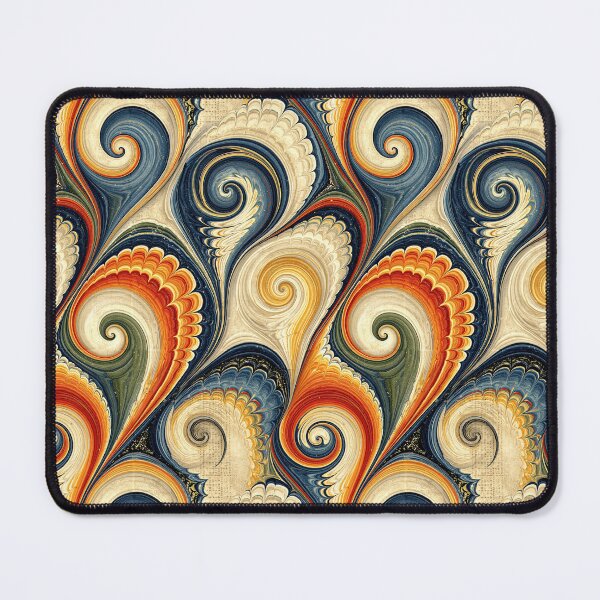 Item preview, Golden Parchment Marbled Scrollwork Art designed and sold by Piotrek0001.