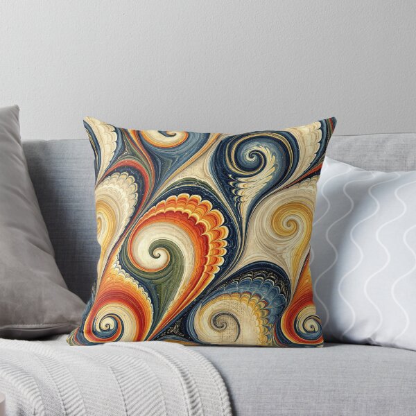 Item preview, Golden Parchment Marbled Scrollwork Art designed and sold by Piotrek0001.