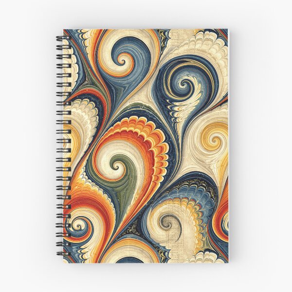 Item preview, Golden Parchment Marbled Scrollwork Art designed and sold by Piotrek0001.