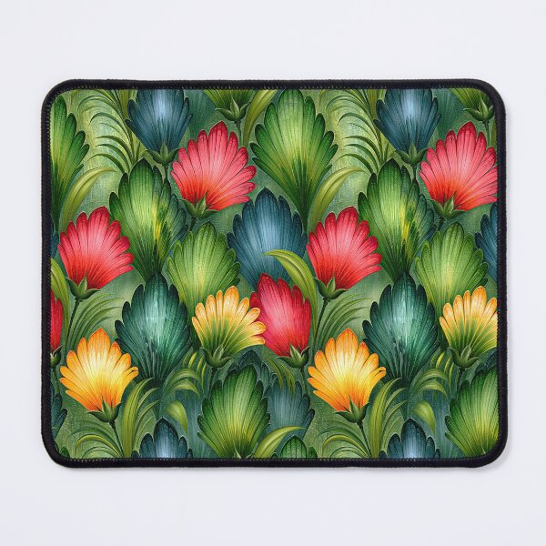 Item preview, Lush Forest Green Floral Marbled Design designed and sold by Piotrek0001.