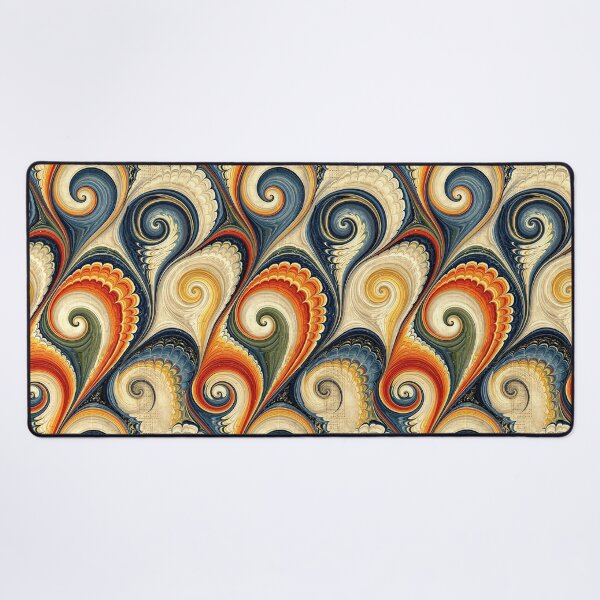 Item preview, Golden Parchment Marbled Scrollwork Art designed and sold by Piotrek0001.
