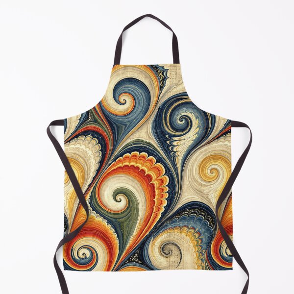 Item preview, Golden Parchment Marbled Scrollwork Art designed and sold by Piotrek0001.