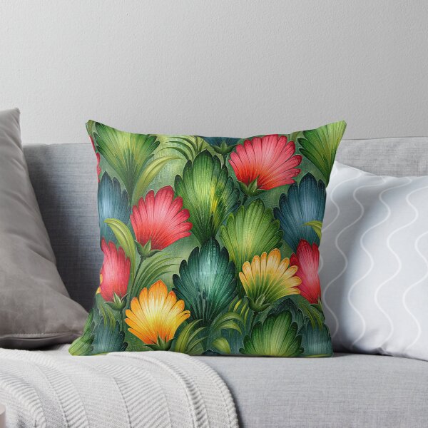 Item preview, Lush Forest Green Floral Marbled Design designed and sold by Piotrek0001.