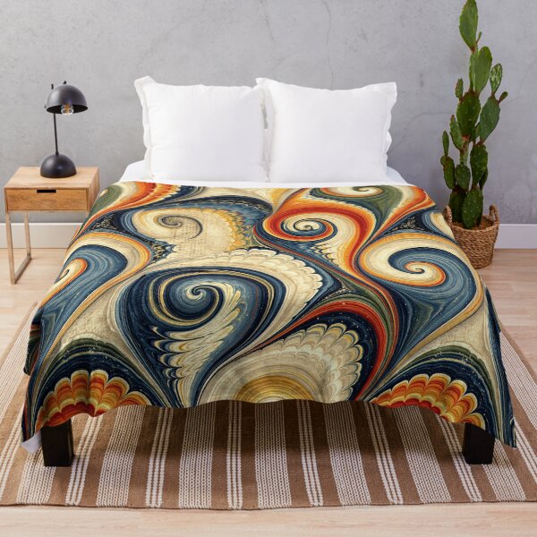 Item preview, Golden Parchment Marbled Scrollwork Art designed and sold by Piotrek0001.