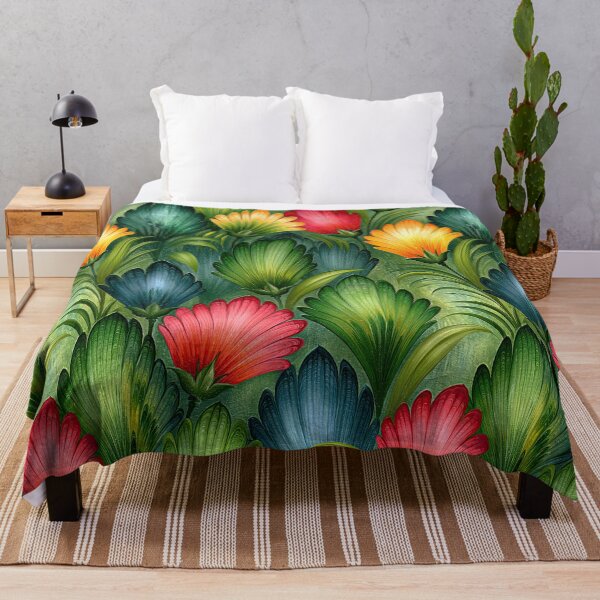 Item preview, Lush Forest Green Floral Marbled Design designed and sold by Piotrek0001.