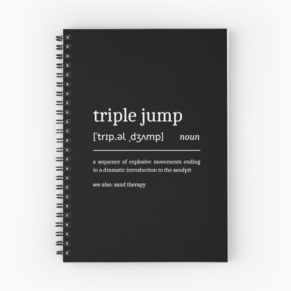 Item preview, Triple Jump Definition Funny Triple Jumper designed and sold by StrideSuccess.