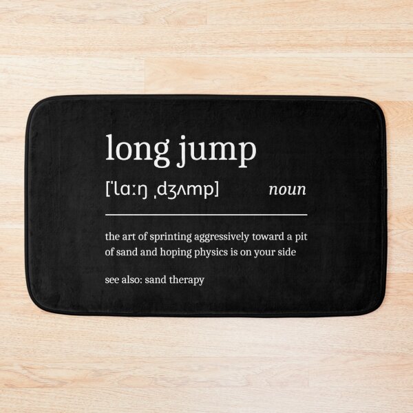 Item preview, Long Jump Definition Funny Long Jumper designed and sold by StrideSuccess.