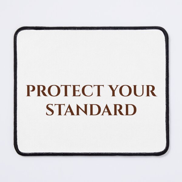 Item preview, Protect Your Standard | Minimalist Motivational Typography Quote designed and sold by MagicArtzz.