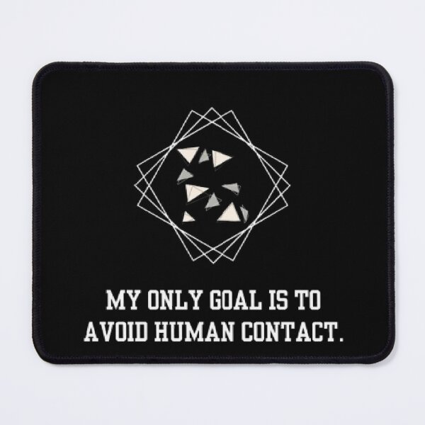 Item preview, Avoid Human Contact Funny Squid Game Parody designed and sold by Mircea786.