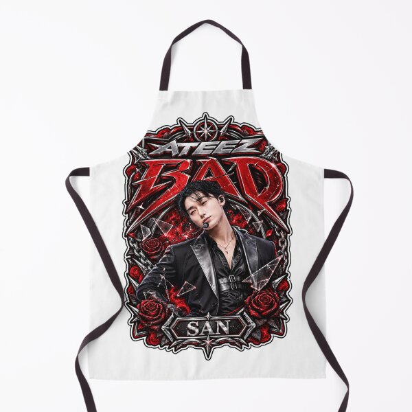 Item preview, Vintage Fashion San ATEEZ BAD Era Classic Logo Performance Poster designed and sold by Valeree Store.