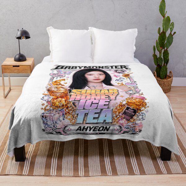 Item preview, Beautiful Ahyeon BABYMONSTER Sugar Honey Ice Tea Pink Pearl Art designed and sold by Valereekmerch.