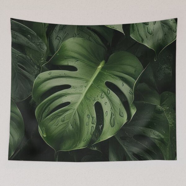 Item preview, Monstera Leaves Fresh Green Botanical Foliage designed and sold by LYAN-STORE.