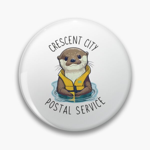 Item preview, crescent city postal service otter designed and sold by GloriaSouth12.