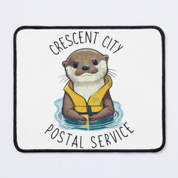 Item preview, crescent city postal service otter designed and sold by GloriaSouth12.