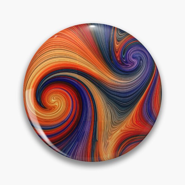 Item preview, Magma Glow Liquid Marbling Abstract Art designed and sold by Piotrek0001.