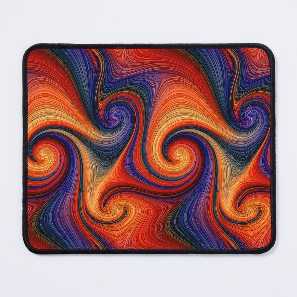 Item preview, Magma Glow Liquid Marbling Abstract Art designed and sold by Piotrek0001.
