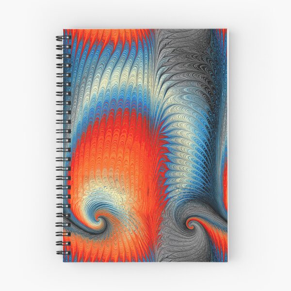 Item preview, Red and Slate Blue Geometric Marbling Flow designed and sold by Piotrek0001.