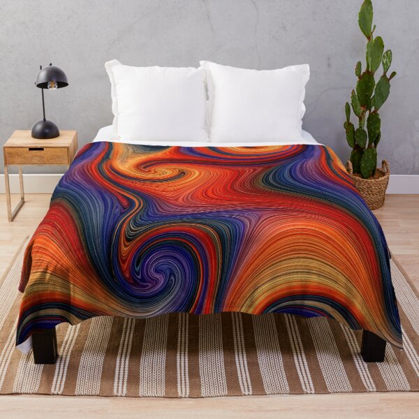 Item preview, Magma Glow Liquid Marbling Abstract Art designed and sold by Piotrek0001.