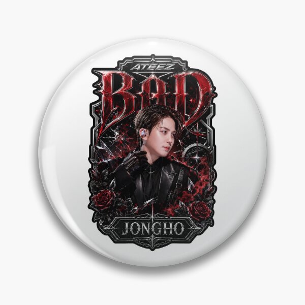 Item preview, Main Vocal Jongho ATEEZ BAD Track Antique Frame Design designed and sold by Valeree Store.