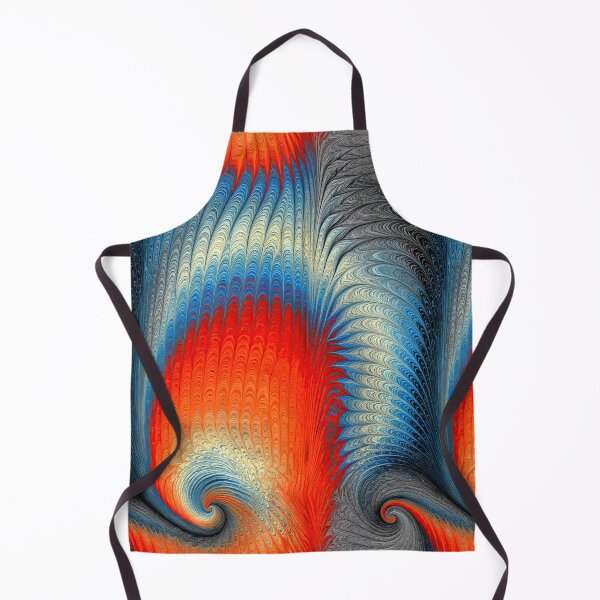 Item preview, Red and Slate Blue Geometric Marbling Flow designed and sold by Piotrek0001.