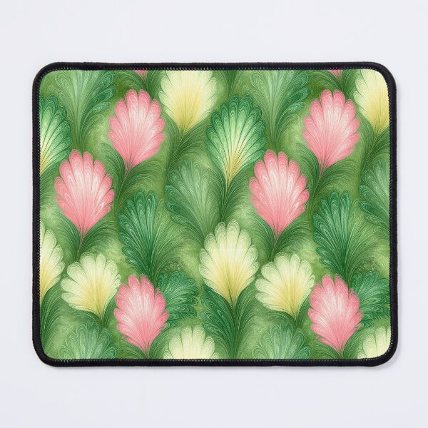 Item preview, Soft Pastel Green Feathered Marbling Texture designed and sold by Piotrek0001.