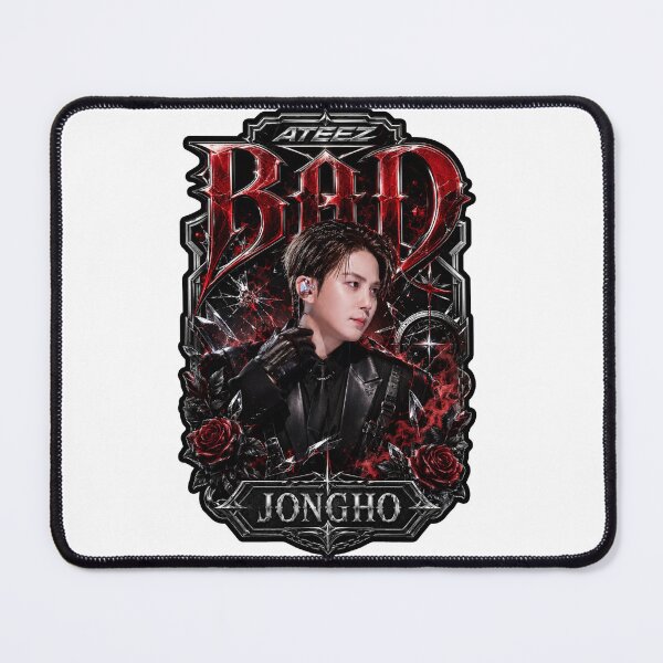 Item preview, Main Vocal Jongho ATEEZ BAD Track Antique Frame Design designed and sold by Valeree Store.