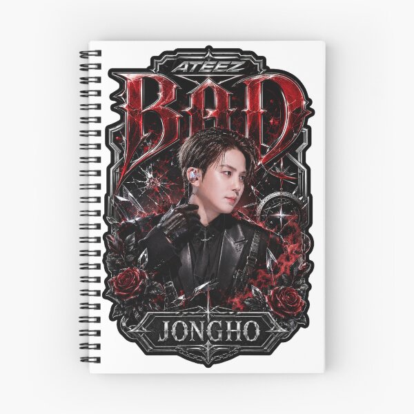 Item preview, Main Vocal Jongho ATEEZ BAD Track Antique Frame Design designed and sold by Valeree Store.