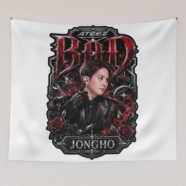 Item preview, Main Vocal Jongho ATEEZ BAD Track Antique Frame Design designed and sold by Valeree Store.