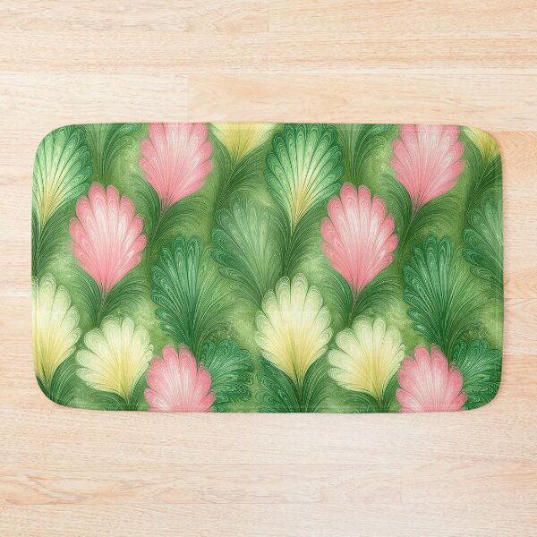 Item preview, Soft Pastel Green Feathered Marbling Texture designed and sold by Piotrek0001.