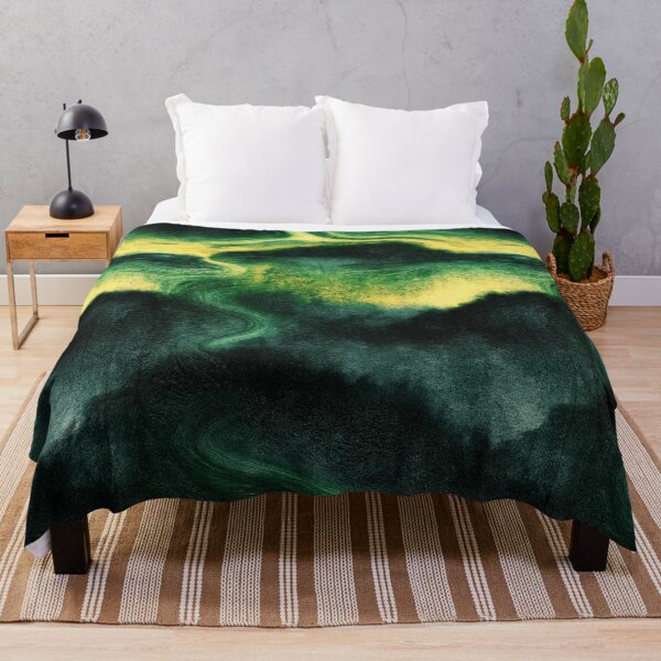 Item preview, Midnight Moss Topographic Marbled Abstract designed and sold by Piotrek0001.