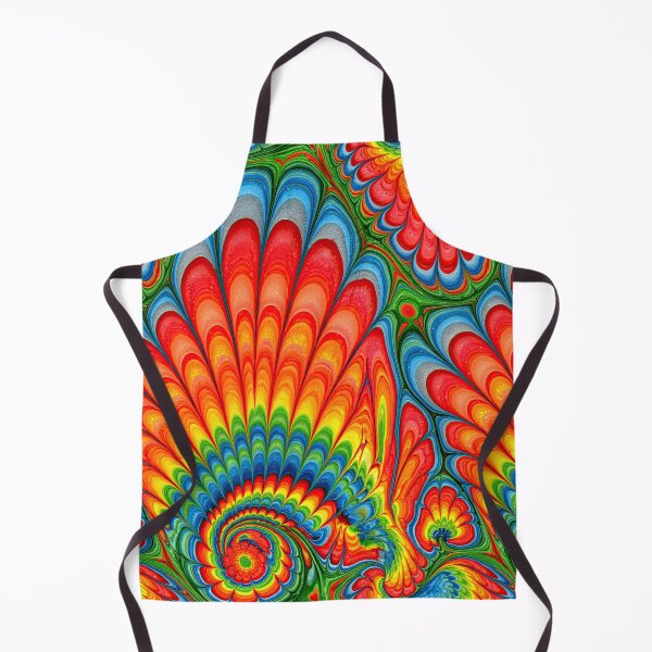 Item preview, Psychedelic Rainbow Feather Marbled Art designed and sold by Piotrek0001.