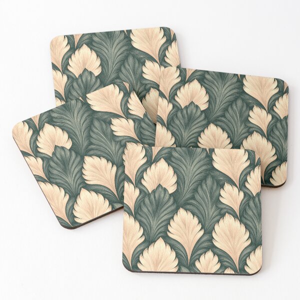 Item preview, Monochrome Feathered Marble in Cream and Slate designed and sold by Piotrek0001.